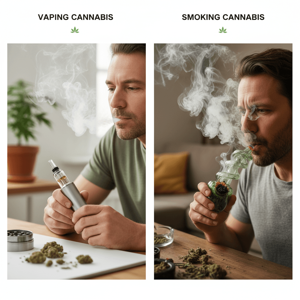 Smoking vs Vaping Cannabis: Complete Comparison Guide