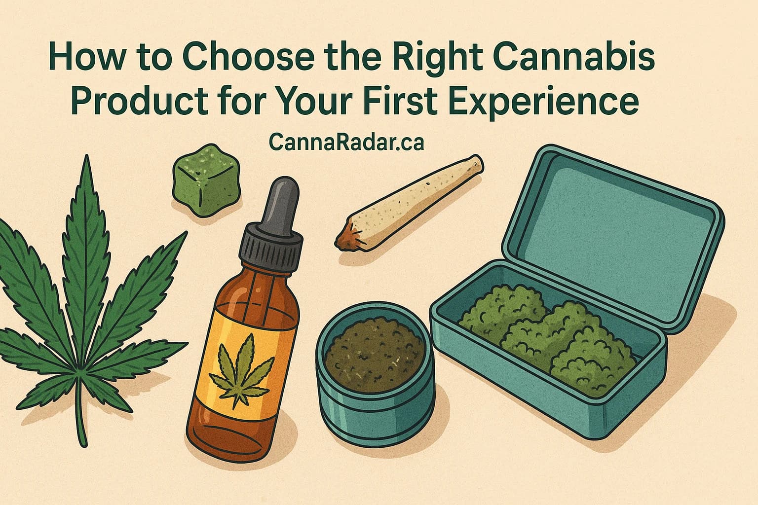 How to Choose the Right Cannabis Product for Your First Experience