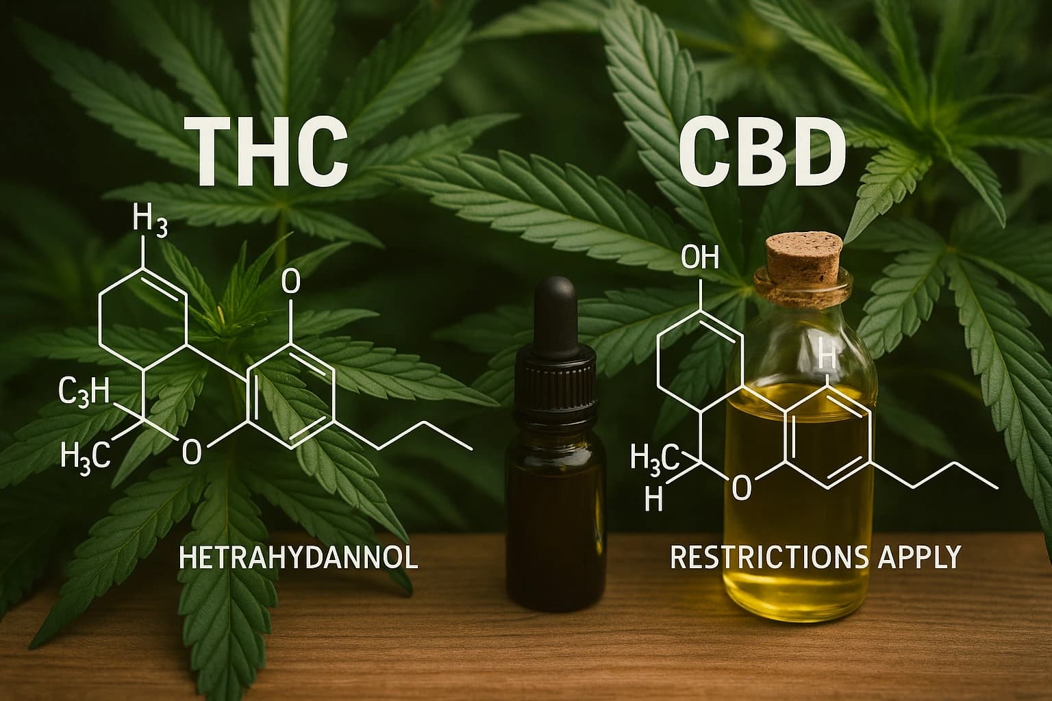 The Differences Between THC and CBD Explained Simply