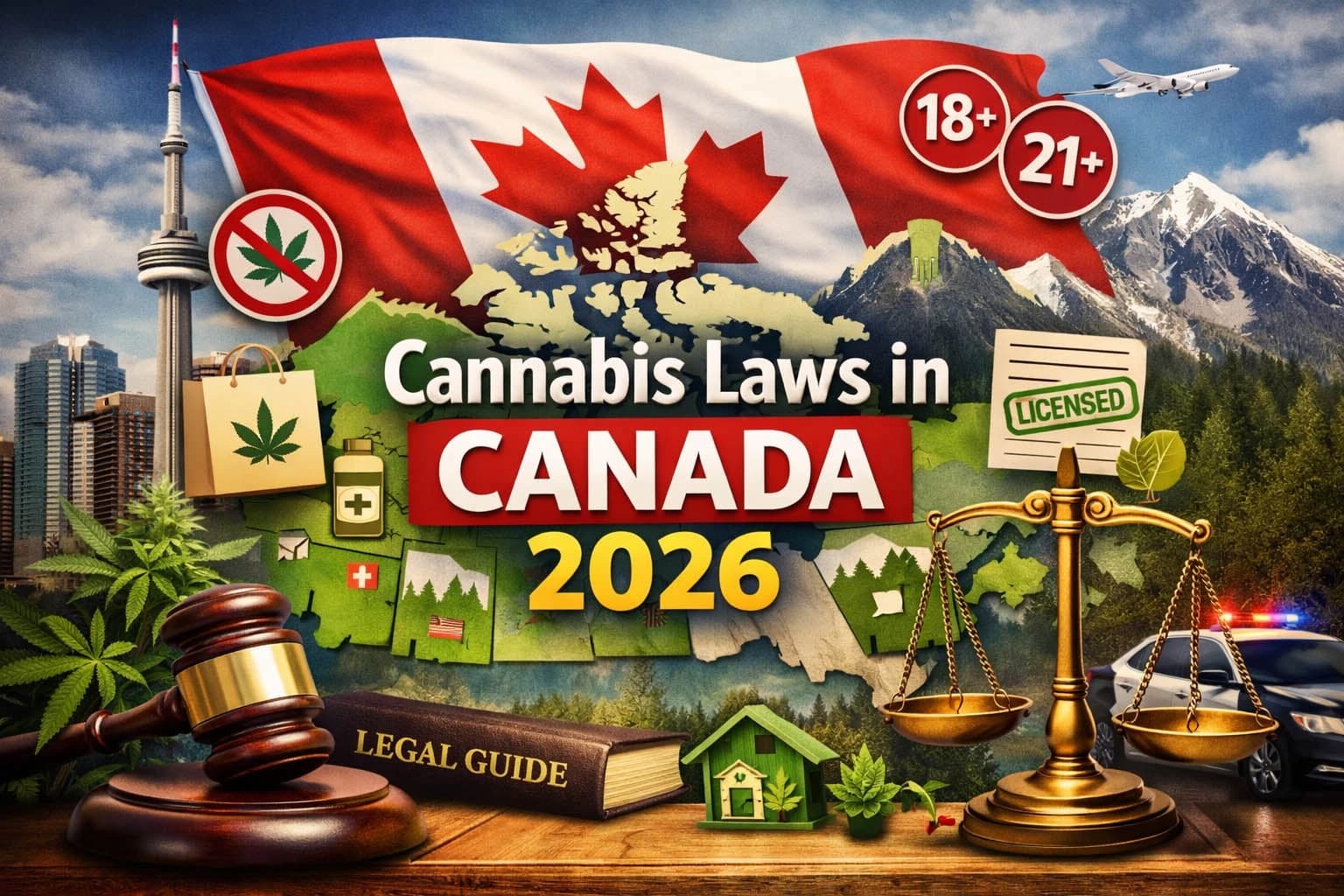 Cannabis Laws in Canada 2026: The Complete Province-by-Province Guide